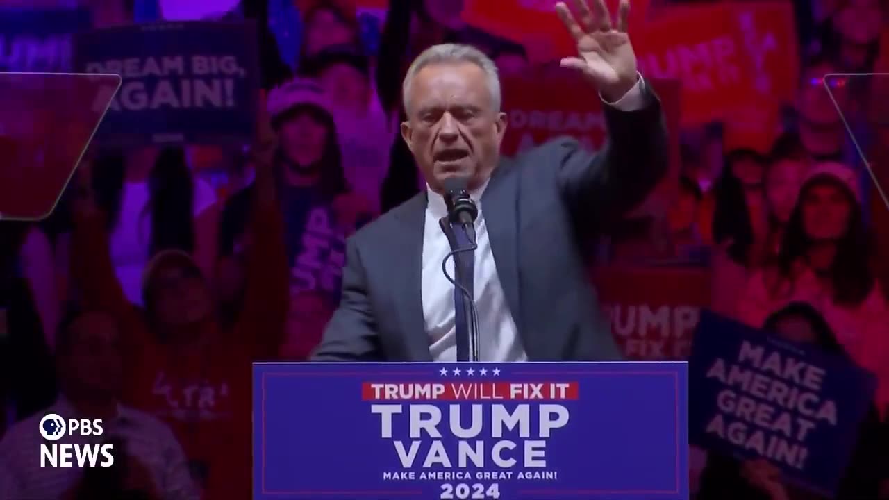 RFK Jr. Shocks Madison Square Garden: 'The Democratic Party Now Stands for War and CIA Influence'"