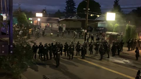 Antifa/BLM riot/protest at Portland Police Union building, Portland, Oregon, 06-30-2020. Part 2