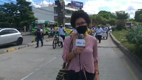 Marcha del 21 de octubre de 2020 en Cartagena