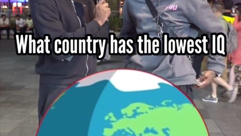 What country has the lowest IQ