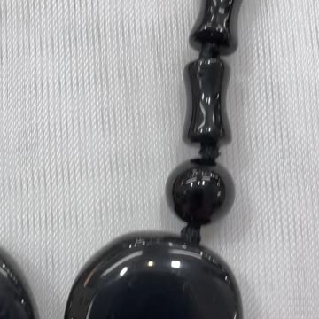 Handmade + Knotting Unique 21” Necklace with 925 Sterling Silver Onyx Pendant
