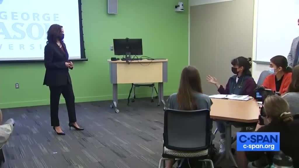 College student accuses Israel of genocide and Kamala agrees with her!