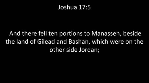 KJV Bible Joshua Chapter 17