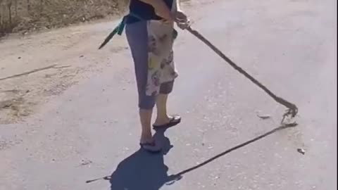 She tried to attack me