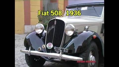 fiat 508 Viotti 1936