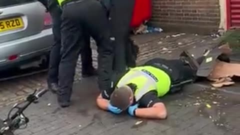 West London. A police officer is injured while attempting to arrest a man,