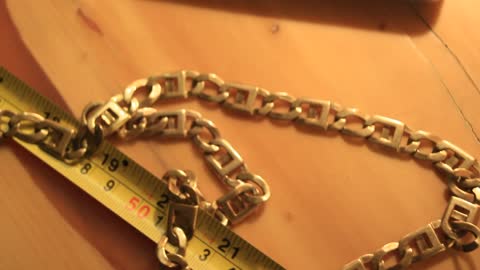 (private video) 10 Kt 70g, SOLID GOLD Men's Chain