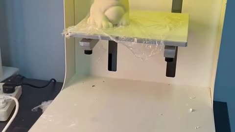 3D clay printing animal #animalbeginningwitha #largeformat3dprinter