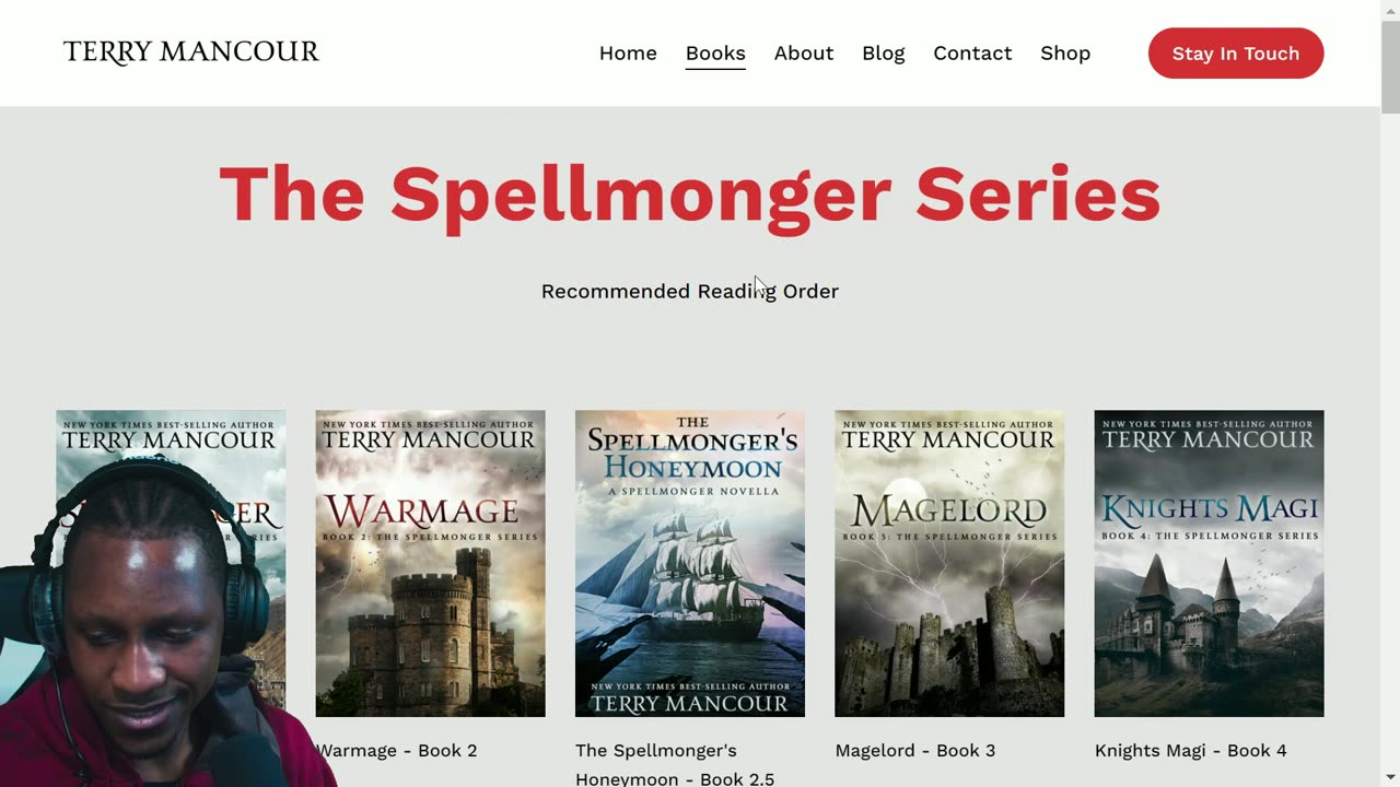 Books I Love: The Spellmonger Series by Terry Mancour, Emily Burch Harris