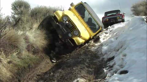 Eastern Washington Off Road: WayCrazy Showing Off in his CJ5