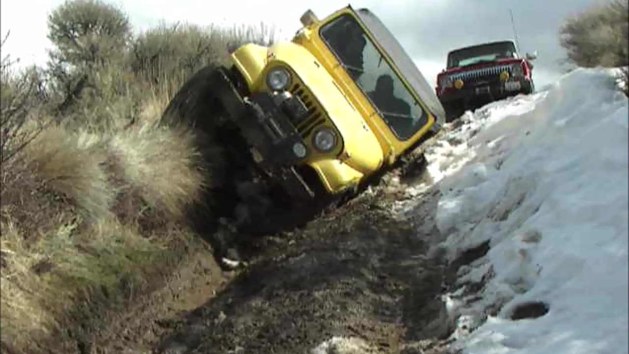 Eastern Washington Off Road: WayCrazy Showing Off in his CJ5