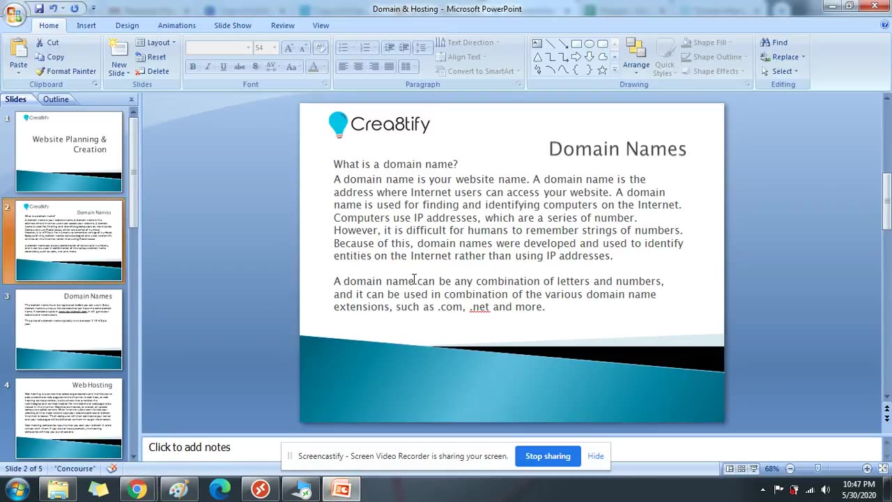 2. Wordpress Website Creation - Google Drive