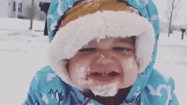 Segonya we have snow again