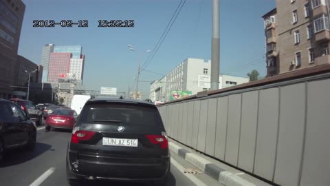 Cute Kitten Saved in Busy Traffic