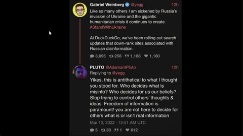 DUCKDUCKGO DECIDES TO "CENSOR" SEARCH RESULTS