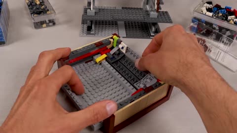 The whole process of making Lego storage box VIII