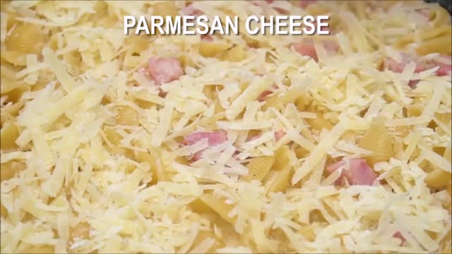 Ham and Cheese Pasta Recipe Video