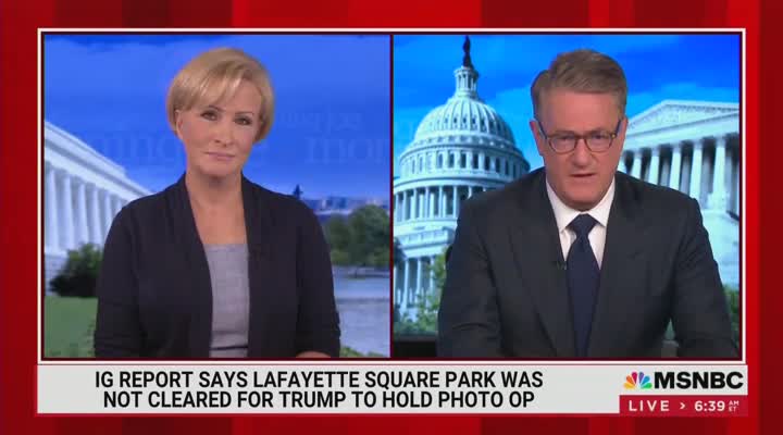 Joe and Mika won't let go of "photo op" narrative