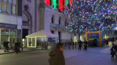 Wall Street Christmas Tree 🎄 New York