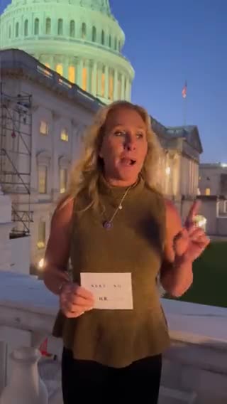 Rep. Marjorie Taylor Green just introduced Articles of Impeachment for Joe Biden HR#1362