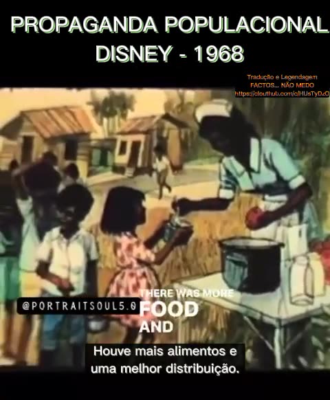 📢🎬PROPAGANDA POPULACIONAL DA DISNEY (1968)🎬📢