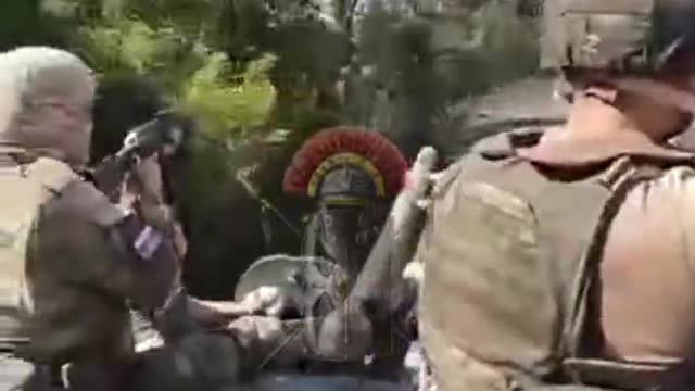 Our fighters from the 136th brigade are going to fight.