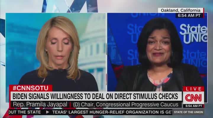 Pramila Jayapal appears on"State of the Union"