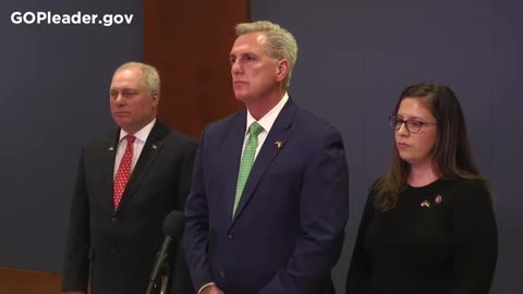 House Republican Leadership Reacts To Volodymyr Zelenskyy Speech To Congress