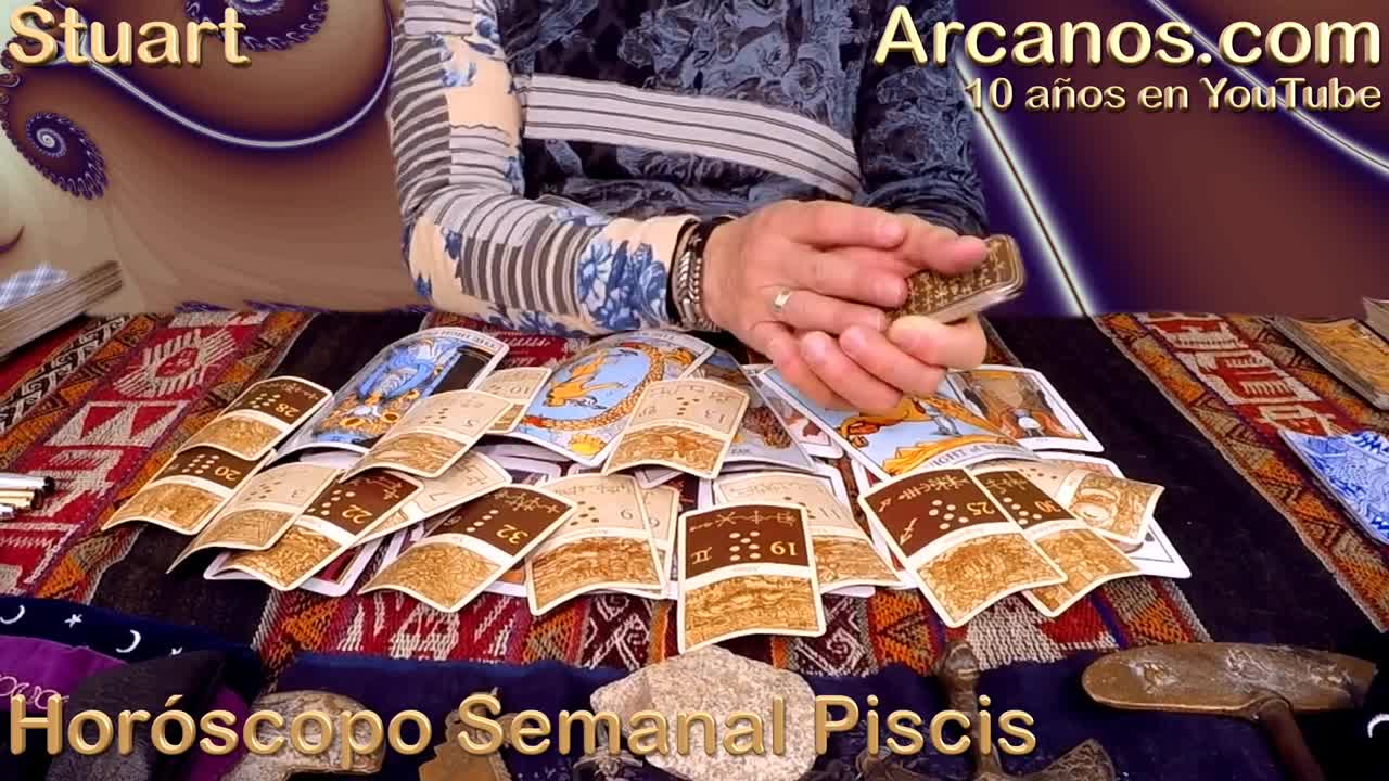 PISCIS ENERO 2018-03-14 al 20 Ene 2018-Amor Solteros Parejas Dinero Trabajo-ARCANOS.COM