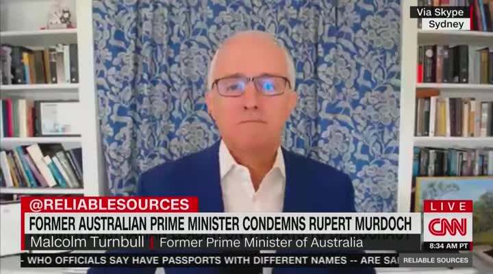 Malcolm Turnbull blasts Fox News