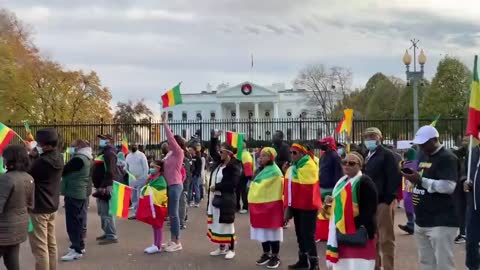 Nov. 28, 2021: Ethiopian protest at the White House