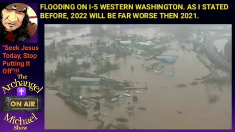 Major flooding I-5 Western Washington