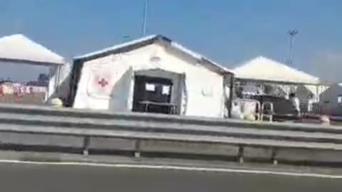 Centro vaccinale di Fiumicino vuoto