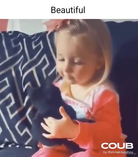 Beautiful girl and cat