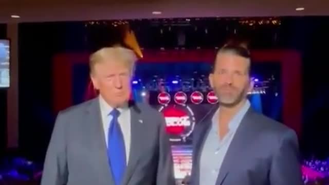 Donald j. Trump and donald trump jr. Calling the fights tonight