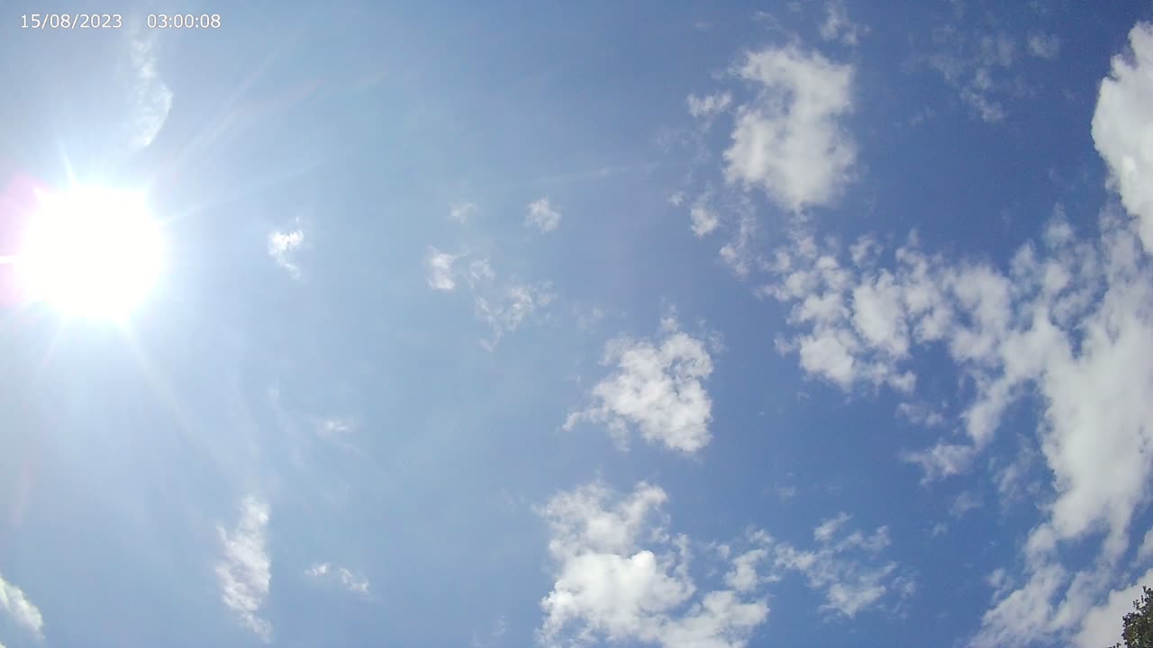 Sky Timelapse #149 - 4K - 15/8/2023