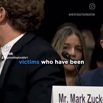 ZUCKERBERG APOLOGY TO FAMILIES