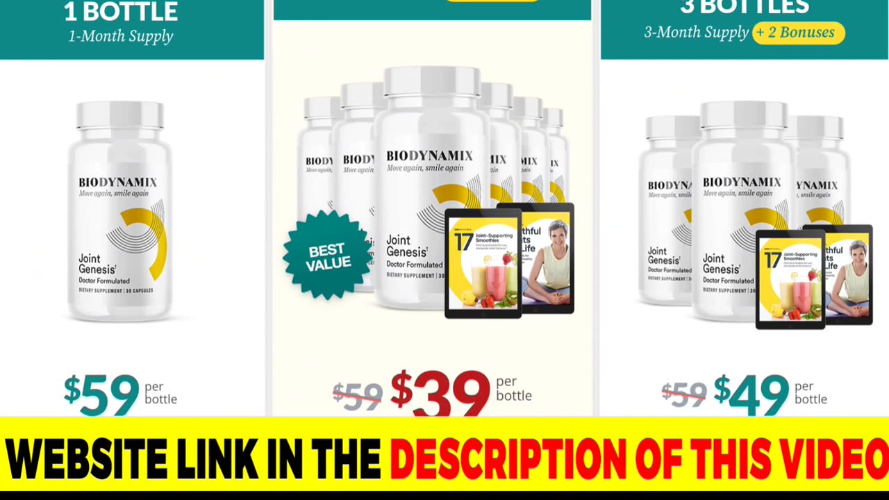 Joint Genesis Reviews Scam: Does This BioDynamix Supplement Help To Relief Your Joint Pain?