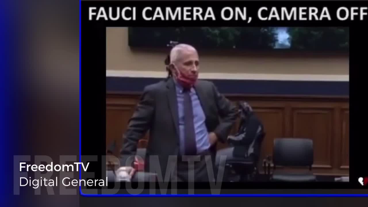 Dr. Fauci caught off camera