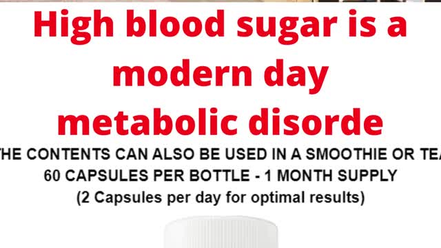 Berberine Supplement - High blood sugar is a modern day metabolic disorder.