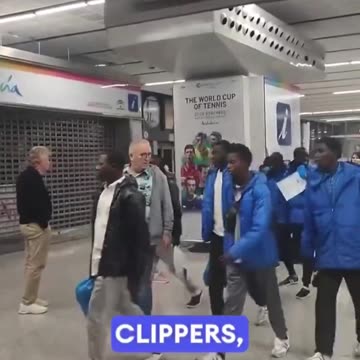 Doctors arrived in Spain to save lives of Europeans. We are very lucky to have