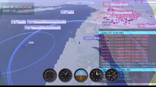 DCS Tacview of A10-C II