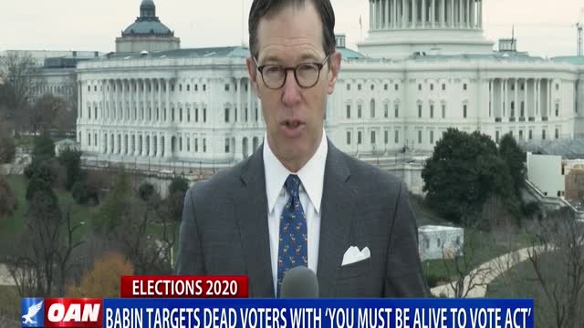 Babin targets dead voters with ‘You must be alive to vote act’