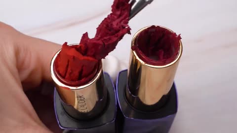 Satisfying Lipstick Repair #cosmeticrepair#satisfying#asmr#oddly#fyp#oddlysatisfying (15)