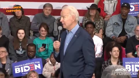 These are the faces of Biden supporters