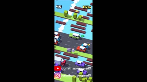 crossy road gameplay