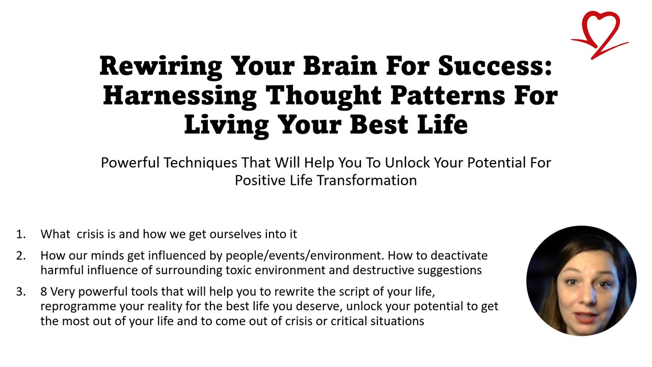 UNLOCK YOUR POTENTIAL- 1. Rewire Your Brain For Success