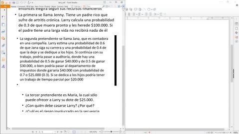 Teoria de la decision parte 1