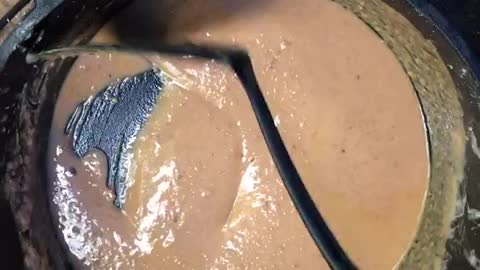 My son’s first roux