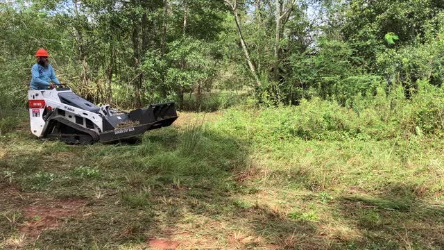 MT85 Brush Mowing